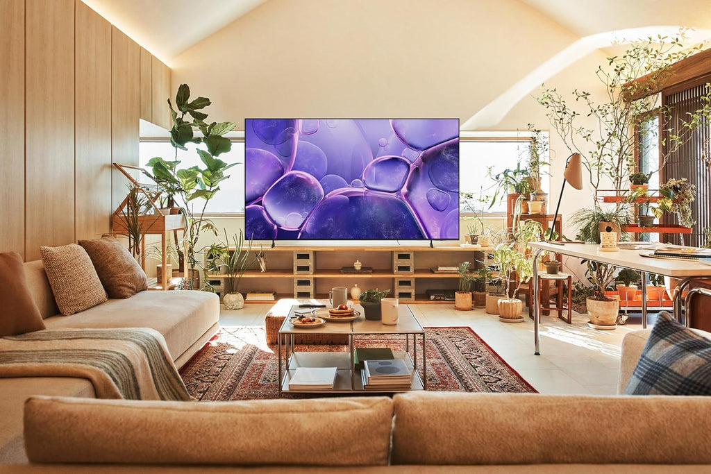 Samsung 55-Inch Class Crystal UHD U8000F 4K Smart TV (2025 Model) Endless Free Content, Processor, Metalstream Design, Knox Security, Compatible with Alexa